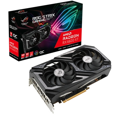 Asus ROG AMD Radeon RX 6600 XT Graphic Card - 8 GB GDDR6 Asus ROG AMD Radeon RX 6600 XT Graphic Card - 8 GB GDDR6